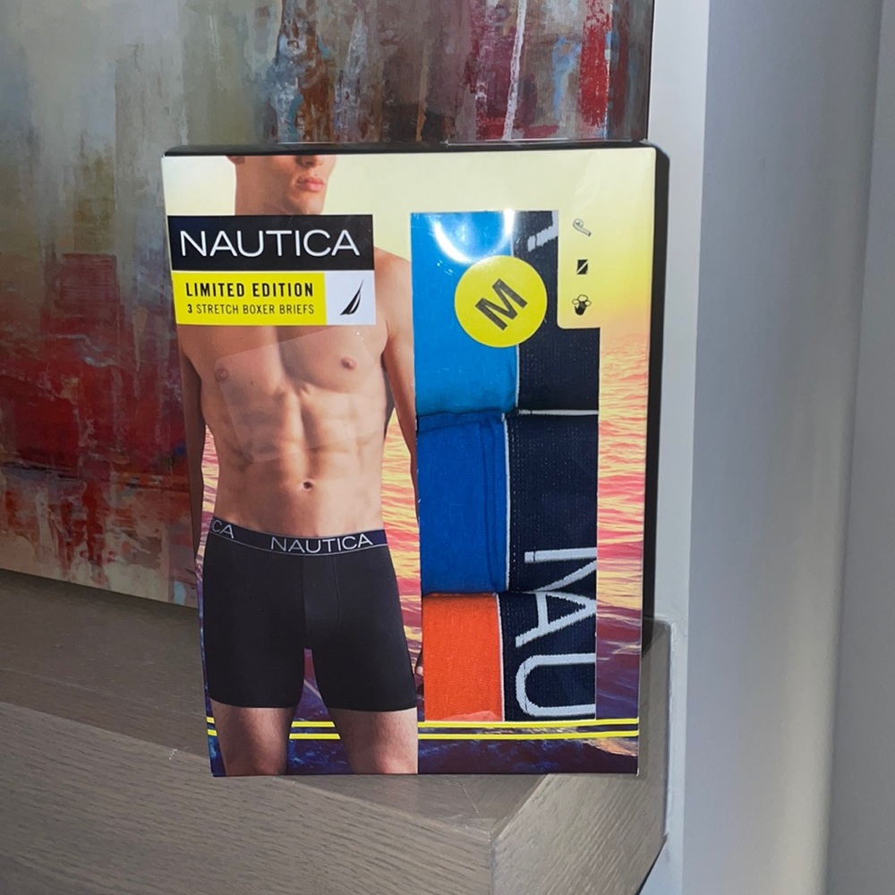 🆕Nautica 3 stretch boxer briefs x3